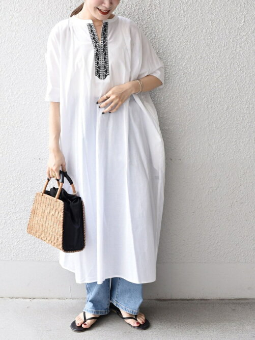 Ships エンブロイダリーカフタンワンピース Rakuten Fashion 楽天ファッション 旧楽天ブランドアベニュー Df0942