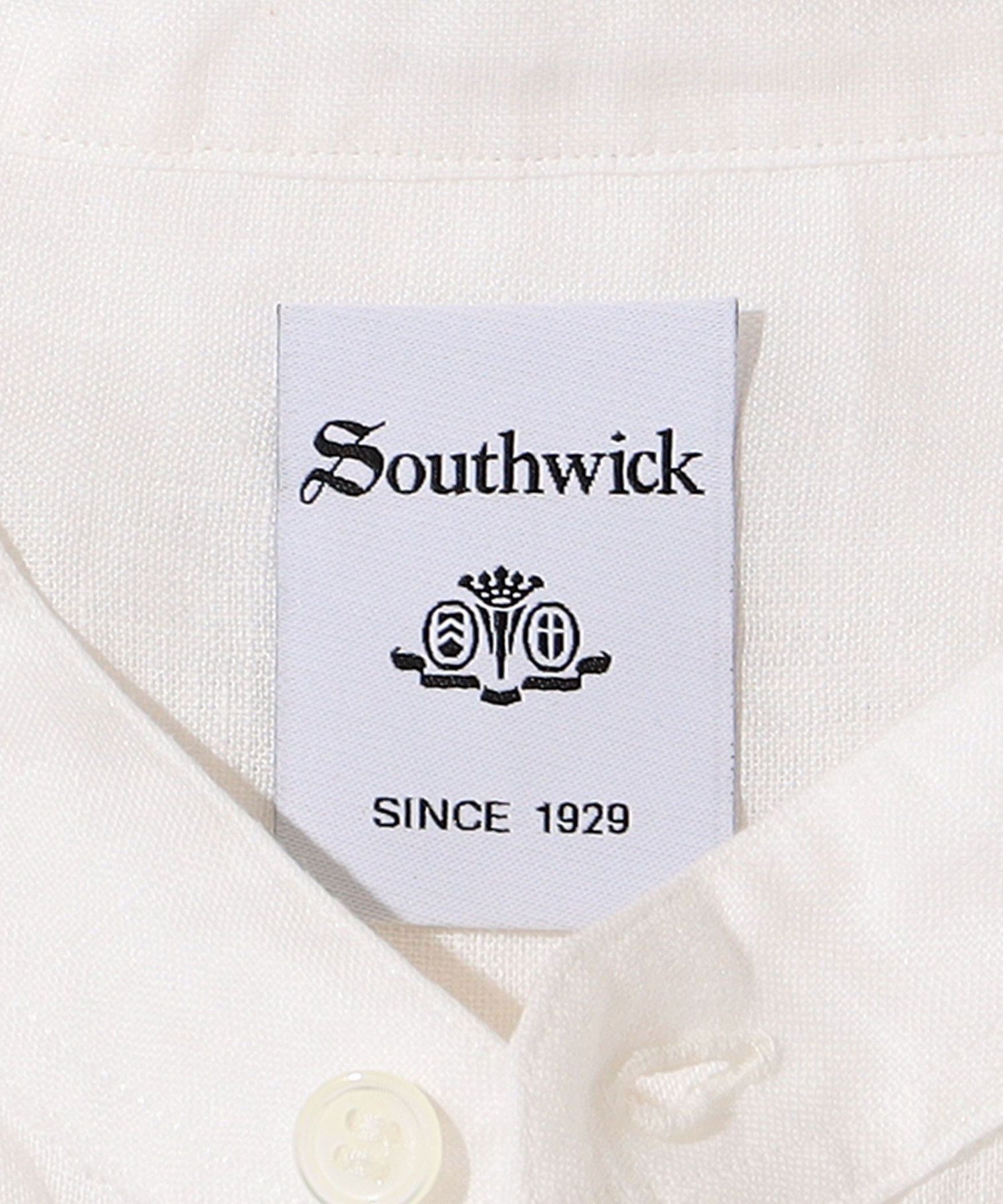 SHIPS｜Southwick Gate Label: リネン バンドカラーシャツ | Rakuten