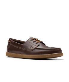 Clarks Clarks 699J Bratton Boat ブラトンボート ダークブラウン ビジネスシューズ クラークス リーガル フットコミュニティー シューズ・靴 レースアップ・ドレスシューズ ブラウン【送料無料】