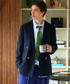 BROOKS BROTHERS ◆オンラインストア限定◆コンバットウール ダブル4釦ブレザー Traditional ブルックス ブラザーズ ジャケット・アウター テーラードジャケット・ブレザー ネイビー【送料無料】