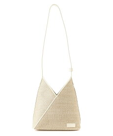 【SALE／30%OFF】MM6 Maison Margiela ラフィアショルダーバッグ エムエムシックス バッグ ショルダーバッグ ベージュ【送料無料】