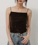 【SALE／28%OFF】SENSE OF PLACE ベロアカップツキキャミソール センス オブ プレイス トップス キャミソ…