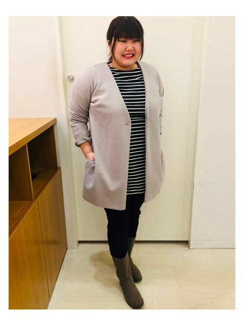 Eur3 大きいサイズ プチプラ ボーダーチュニック Rakuten Fashion 楽天ファッション 旧楽天ブランドアベニュー V