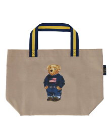 POLO RALPH LAUREN POLO RALPH LAUREN(ポロ ラルフ ローレン) トートバッグ インターモードカワベ バッグ エコバッグ・サブバッグ ベージュ ネイビー【送料無料】