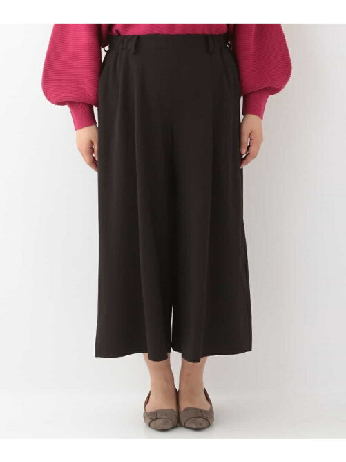 Eur3 大きいサイズ シングルタックガウチョパンツ Rakuten