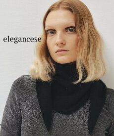 Elegancese elegancese/diamond knit scarf ダイアモンドニットスカーフ ストール pure cashmere 100% ピュア カシミア カシミヤ エレガンセーゼ セットアップセブン ファッション雑貨 マフラー・ストール・ネックウォーマー ブラック ブルー グレー ピンク イエ【送料無料】