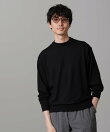 「毛玉レスニット」 ファインゲージクルーネック
