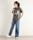 【大人気!日本製/Laura Ashley ヒストリーフォト】 第一号店 フォトTシャツ