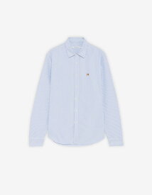 Maison Kitsune (M)FOX HEAD EMBROIDERY SHIRT メゾン キツネ トップス シャツ・ブラウス ベージュ ピンク ブルー【送料無料】