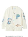 gelato pique 【ドラえもん】【ユニセックス】おはようおやすみカーディガン ジェラートピケ トップス カットソー・Tシャツ ホワイト【送料無料】