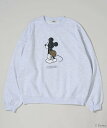 【SALE／20%OFF】PUBLUX 別注 MICKEY MOUCE GRAPHIC SWEAT/ミッキーマウス プリントスウェット 25AW フリークスストア…