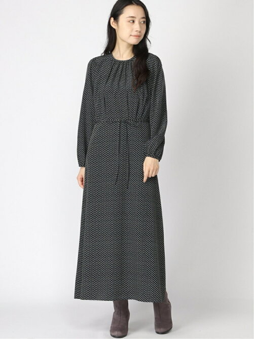 Doubleface Tokyo レトロ幾何学柄ワンピース Rakuten Fashion 楽天ファッション 旧楽天ブランドアベニュー Bn45