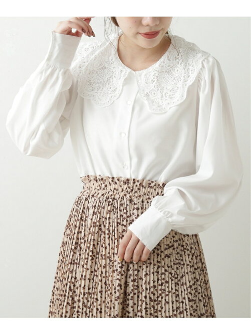 Ray Cassin スパンブロード襟レースブラウス Rakuten Fashion 楽天ファッション 旧楽天ブランドアベニュー Cm9945