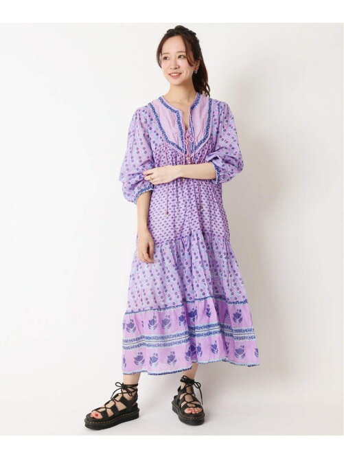 U By Spick Span Blue Boheme Charlotte カフタンプリントロングワンピース Rakuten Fashion 楽天ファッション 旧楽天ブランドアベニュー Cr1945