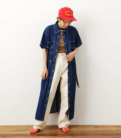 楽天市場 デニム ワンピース パンツ ボトムス レディースファッションの通販