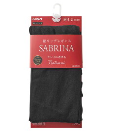 GUNZE タイツ【極細綿使用】綿リッチ ギャルリ　イチハチキュウロク　バイ　グンゼ 靴下・レッグウェア タイツ・ストッキング・パンスト ブラック