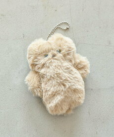 【SALE／50%OFF】studio CLIP 猫ぬいぐるみキーホルダー スタディオクリップ ファッション雑貨 チャーム・キーチェーン ブルー ベージュ ブラック