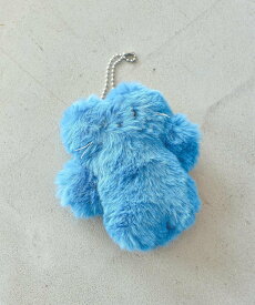 【SALE／50%OFF】studio CLIP 猫ぬいぐるみキーホルダー スタディオクリップ ファッション雑貨 チャーム・キーチェーン ブルー ベージュ ブラック