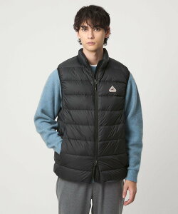 UNITED ARROWS ��PYRENEX��ARIAL VEST/�_�E���x�X�g ���i�C�e�b�h�A���[�Y �W���P�b�g�E�A�E�^�[ �_�E���W���P�b�g�E�_�E���x�X�g �O���[�� �u���b�N�y���������z