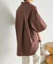 花柄刺繍半袖シャツ【SUM1 STYLE】