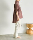花柄刺繍半袖シャツ【SUM1 STYLE】