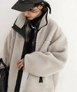 《予約》ECOPELフリースファースタンド ブルゾン