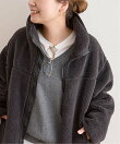 《予約》ECOPELフリースファースタンド ブルゾン