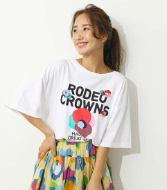 楽天市場 Rodeo Crowns Wide Bowl フラワーtシャツの通販