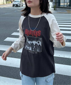 �ySALE�^9%OFF�zVENCE share style MENs �y�ʒ��zTHE BEATLES �U �r�[�g���Y �c�A�[���O��������T ���@���X �G�N�X�`�F���W �g�b�v�X �J�b�g�\�[�ET�V���c �u���[ �z���C�g �O���[�y���������z