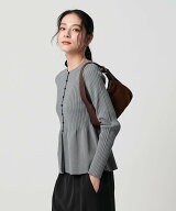BEAUTY&YOUTH UNITED ARROWS 【WEB限定 Wardrobe DAILY MINIMAL】ペプラム2WAY リブニットプルオーバー …