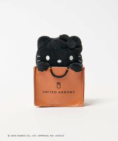 UNITED ARROWS ＜HELLO KITTY * UNITED ARROWS＞チャーム BLACK ユナイテッドアローズ ファッション雑貨 チャーム・キーチェーン ブラック