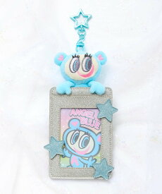 pom ponette junior ぴょこんとナカムラくんキラキラカードケース ナルミヤオンライン ファッション雑貨 その他のファッション雑貨 シルバー【送料無料】