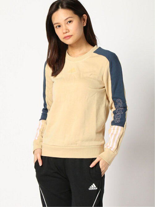 Adidas アディダス エッセンシャルズ ロゴ カラーブロック スウェット Adidas Essentials Logo Colorblock Sweatshirt Rakuten Fashion 楽天ファッション 旧楽天ブランドアベニュー Cf5947