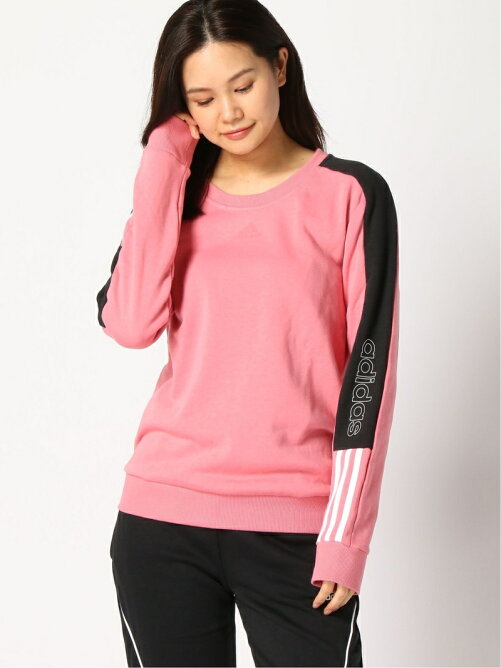 Adidas アディダス エッセンシャルズ ロゴ カラーブロック スウェット Adidas Essentials Logo Colorblock Sweatshirt Rakuten Fashion 楽天ファッション 旧楽天ブランドアベニュー Cf5947