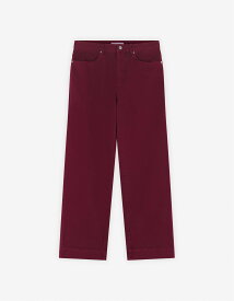 【SALE／50%OFF】Maison Kitsune 【公式】Maison Kitsune RELAXED OVERDYE DENIM メゾン キツネ アーカイブス パンツ ジーンズ・デニムパンツ レッド【送料無料】