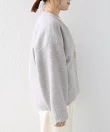 【WEB限定】イタリアン エアリー コクーン ノーカラー ジャケット