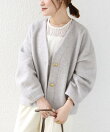 【WEB限定】イタリアン エアリー コクーン ノーカラー ジャケット