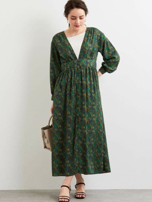 United Arrows Ltd Outlet Fmペイズリーマキシワンピース Rakuten Fashion 楽天ファッション 旧楽天ブランドアベニュー Ax3948