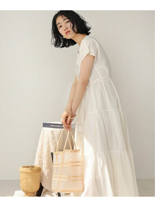 Bou Jeloud Web限定 刺繍ティアードワンピース Rakuten Fashion 楽天ファッション 旧楽天ブランドアベニュー Da48