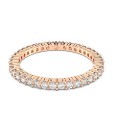 SWAROVSKI 【公式】【スワロフスキー】Matrix Vittore リング, ラウンドカット スワロフスキー アクセサリー・腕時計 リング・指輪 ホワイト【送料無料】