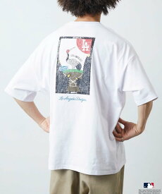 【SALE／41%OFF】FREAK'S STORE MLB/メジャーリーグベースボール 別注 ビッグシルエット バックプリント クルーネックTシャツ/HANAFUDA 【限定展開】 25SS フリークスストア トップス カットソー・Tシャツ