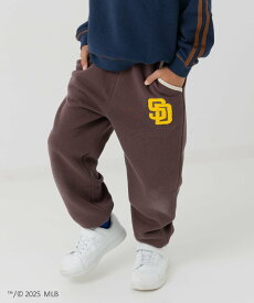 MLB ＜MLB＞裏起毛スウェットパンツ チルツー パンツ ジャージ・スウェットパンツ グレー ブラウン ブラック