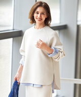 UNFILO 【WEB限定カラー】BEAUTY FORM JERSEY バックZIP プルオーバー アンフィーロ トップス スウェット…