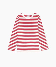 agnes b. FEMME J008 TS ボーダーTシャツ アニエスベー トップス カットソー・Tシャツ ホワイト【送料無料】