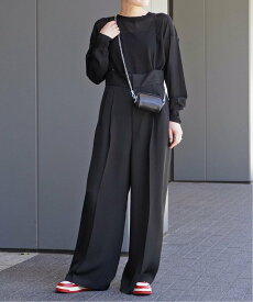 AP STUDIO サスペンダーパンツ エーピーストゥディオ パンツ スラックス・ドレスパンツ ブラック ネイビー【送料無料】