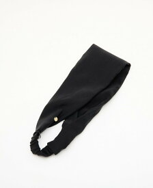 martinique 《別注》【TRESSE /トレス】SILK HEAD BAND マルティニーク ヘアアクセサリー カチューシャ・ヘアバンド ブラック【送料無料】