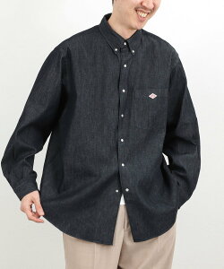 NOLLEY'S goodman �yDANTON/�_���g���zDT-B0293DUG DOT BUTTON B.D. SHIRT LS 26SS �m�[���[�Y �g�b�v�X �V���c�E�u���E�X �u���[�y���������z
