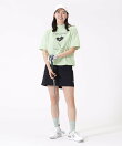 UV ハーフスリーブ モックネック プルオーバー (WOMENS)