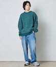 ビーンズ・クラシック・ラグ・ウール・セーター、クルーネック バーズアイ ジャパン・フィット
