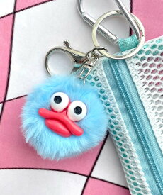 WEGO LADY'S ミニくわくわモンスターぬいぐるみキーホルダー ウィゴー インテリア・生活雑貨 その他のインテリア・生活雑貨 パープル ホワイト ピンク イエロー ブルー